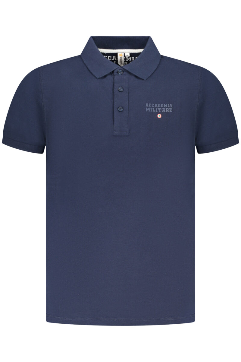 Military Academy Herren Kurzarm Polo Blau