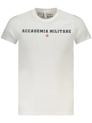 MILITARY ACADEMY PÁNSKÉ TRIČKO S KRÁTKÝM RUKÁVEM BÍLÉ