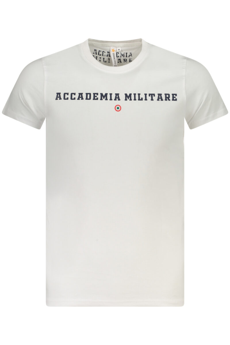 MILITARY ACADEMY PÁNSKÉ TRIČKO S KRÁTKÝM RUKÁVEM BÍLÉ