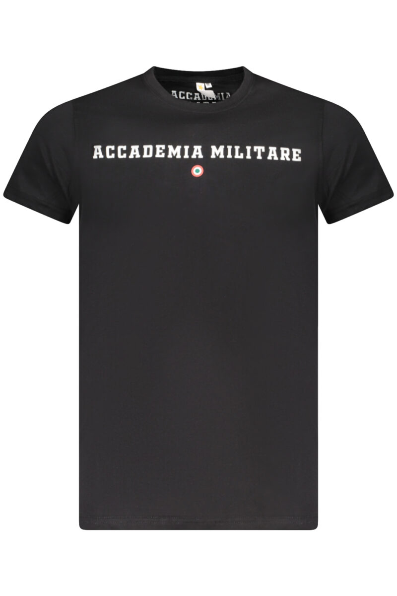 MILITARY ACADEMY PÁNSKÉ ČERNÉ TRIČKO S KRÁTKÝM RUKÁVEM