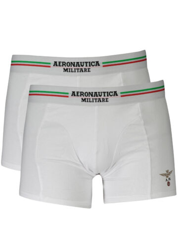 AERONAUTICA MILITARE MEN'S BOXER WHITE