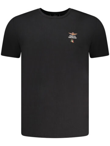 PÁNSKÉ ČERNÉ TRIČKO AERONAUTICA MILITARE