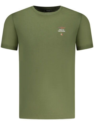 PÁNSKÉ ZELENÉ OUTDOOROVÉ TRIČKO AERONAUTICA MILITARE