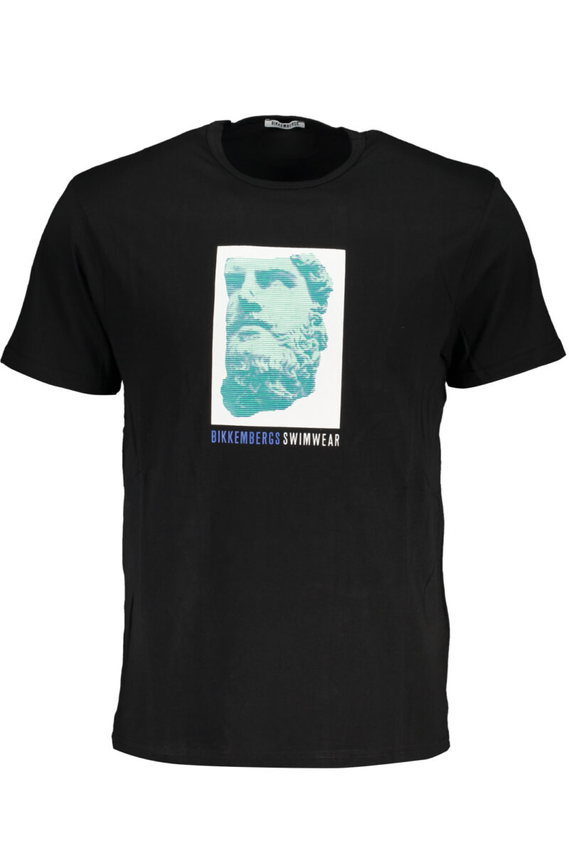 BIKKEMBERGS Herren T-Shirt Schwarz