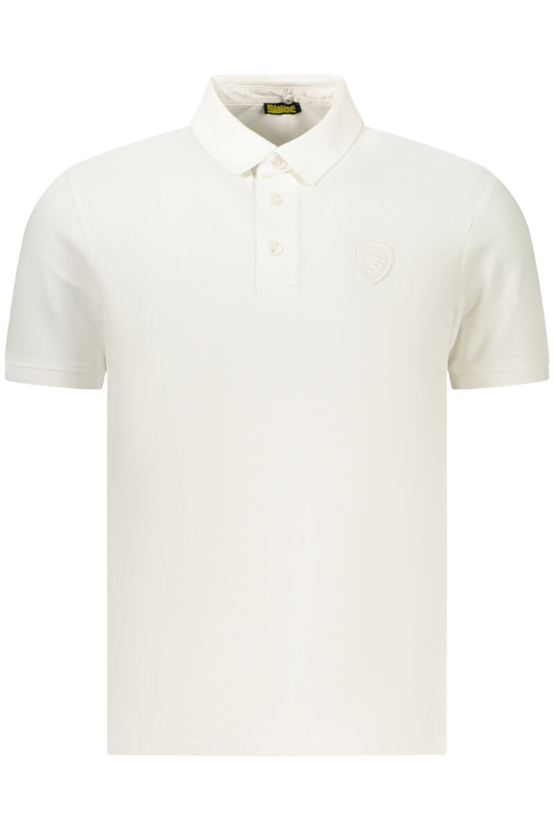 BLAUER APPAREL PÁNSKÁ POLOKOŠILE S KRÁTKÝM RUKÁVEM BÍLÁ