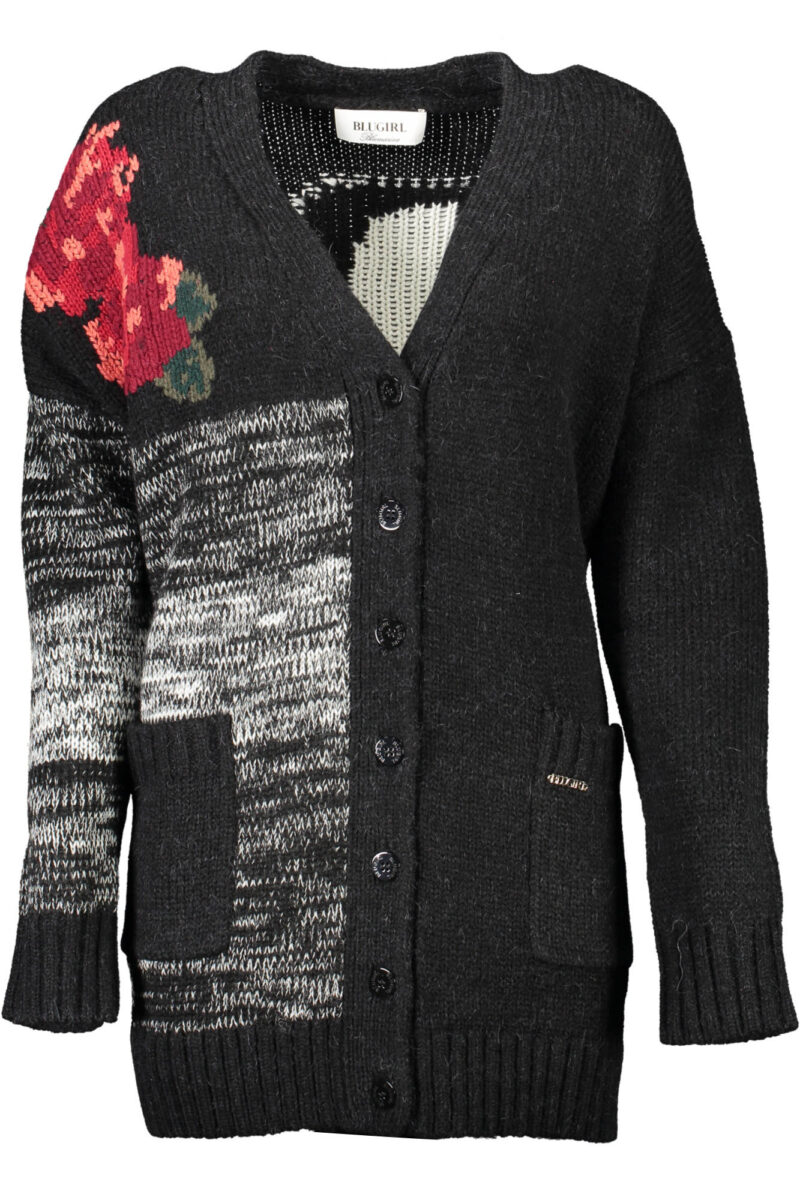 BLUGIRL CARDIGAN WOMAN ČERNÁ