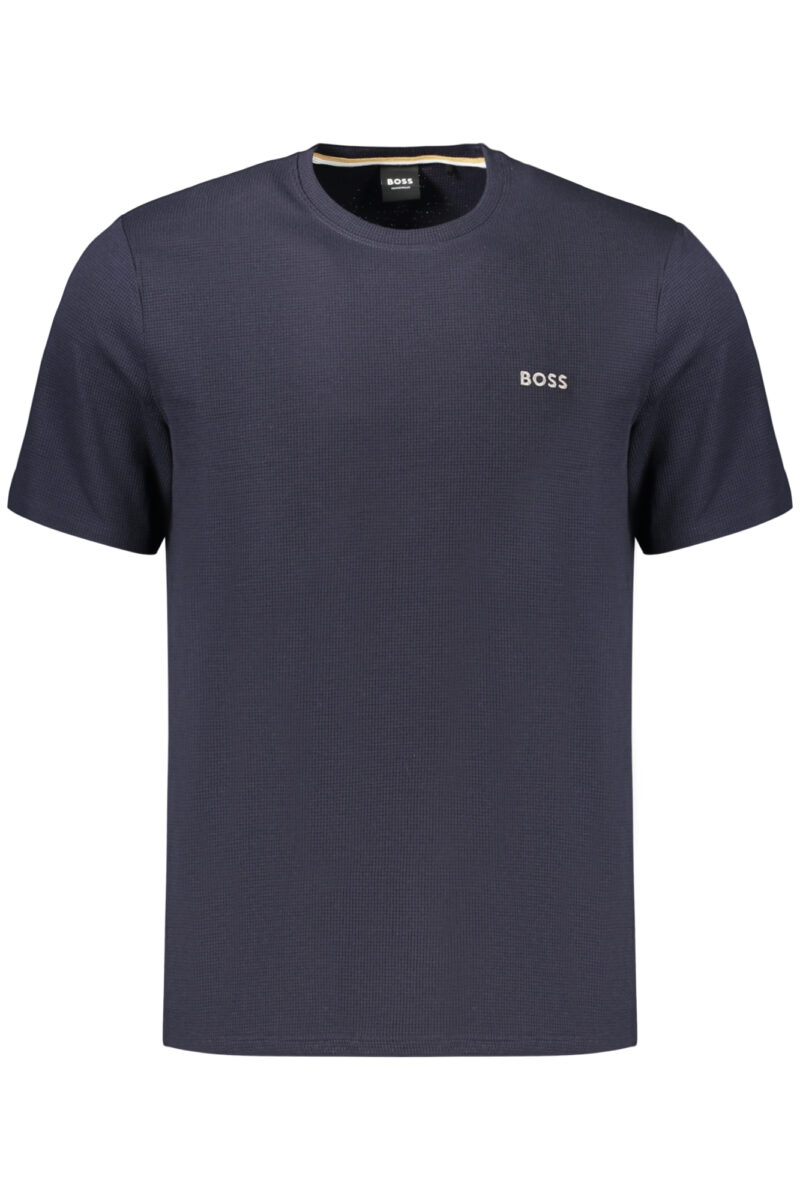 BOSS PÁNSKÉ TRIČKO S KRÁTKÝM RUKÁVEM MODRÉ