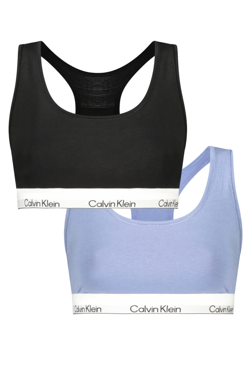CALVIN KLEIN ženská modrá podprsenka BRALETTE