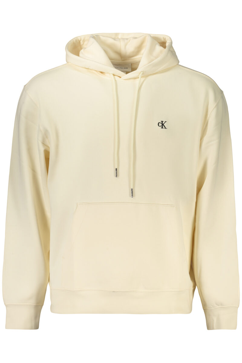 CALVIN KLEIN PÁNSKÝ SVETR NA ZIP, BÉŽOVÝ