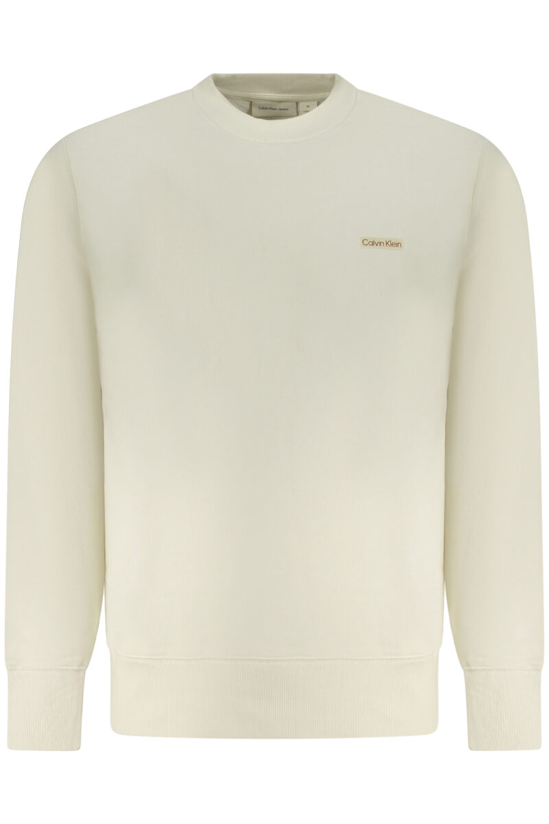 CALVIN KLEIN MIKINA BEZ ZIPU PRO MUŽE BÉŽOVÁ