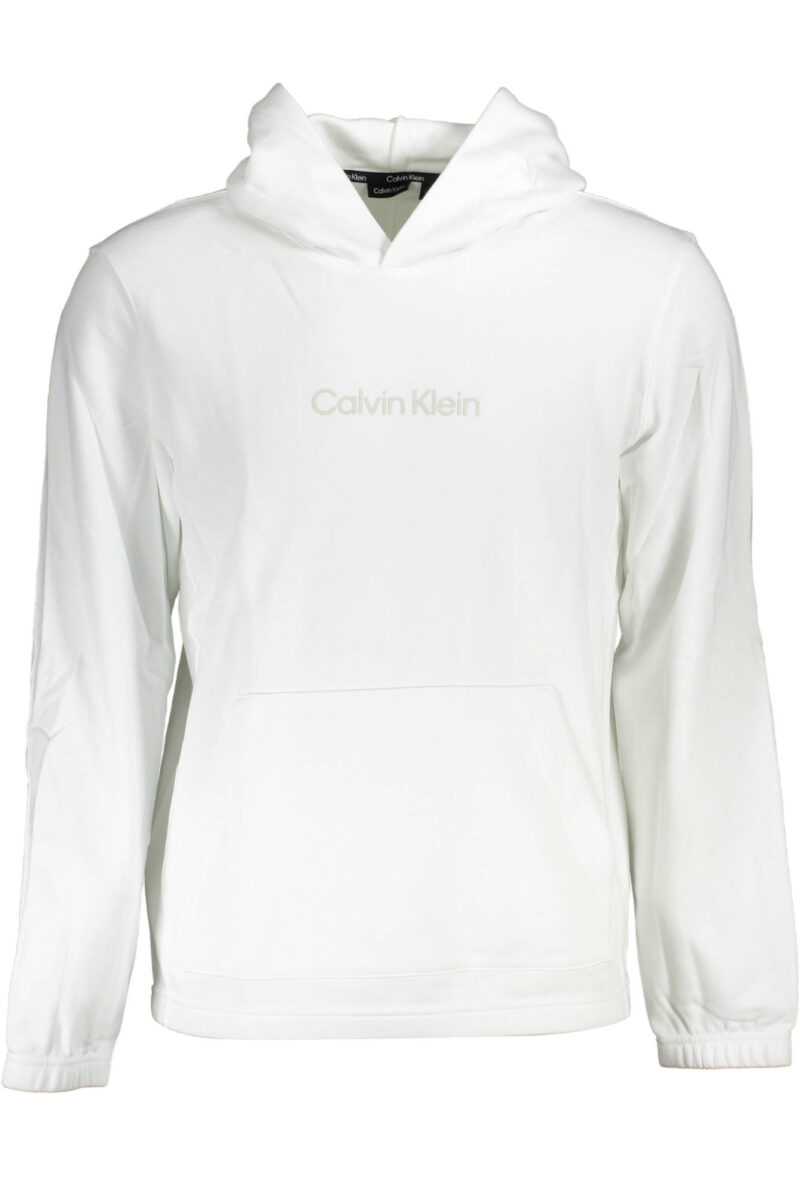 BÍLÁ PÁNSKÁ MIKINA BEZ ZIPU CALVIN KLEIN