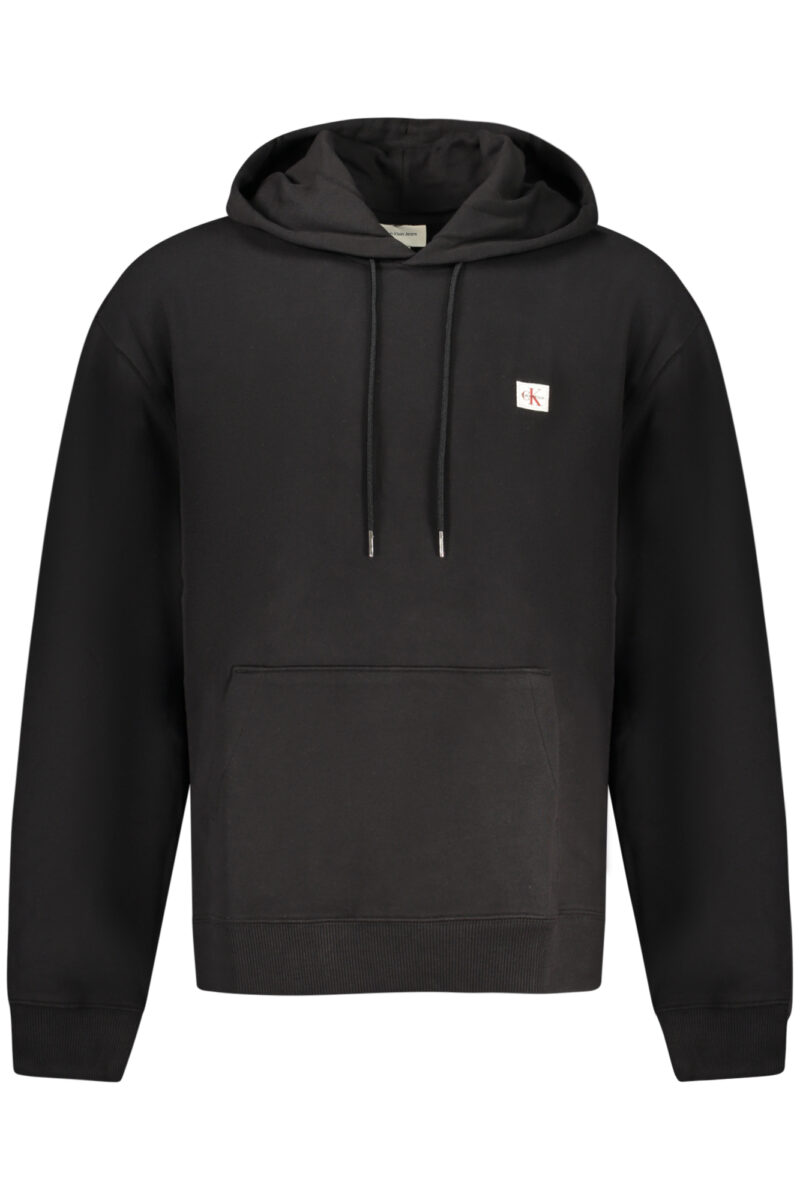 CALVIN KLEIN PÁNSKÁ MIKINA BEZ ZIPU ČERNÁ