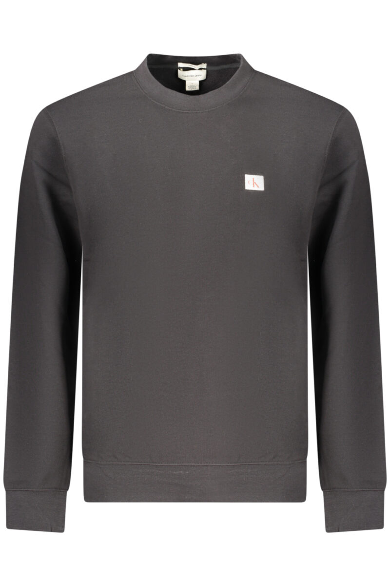 ČERNÁ MIKINA S KAPUCÍ A ZIPEM PRO MUŽE OD ZNAČKY CALVIN KLEIN