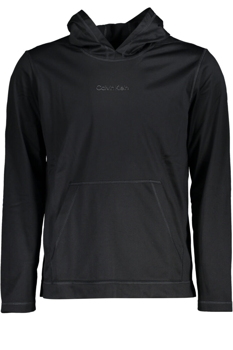 ČERNÁ MIKINA BEZ ZIPU PRO MUŽE CALVIN KLEIN