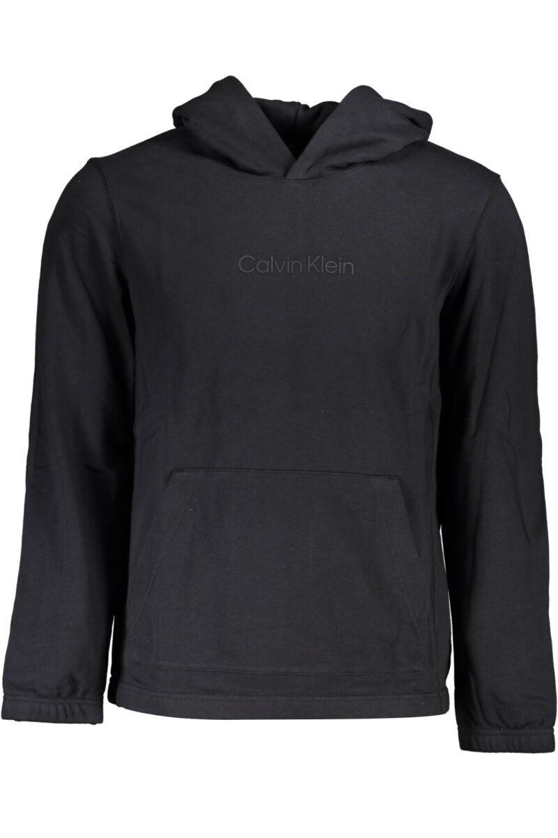 ČERNÁ MIKINA BEZ ZIPU CALVIN KLEIN PRO MUŽE