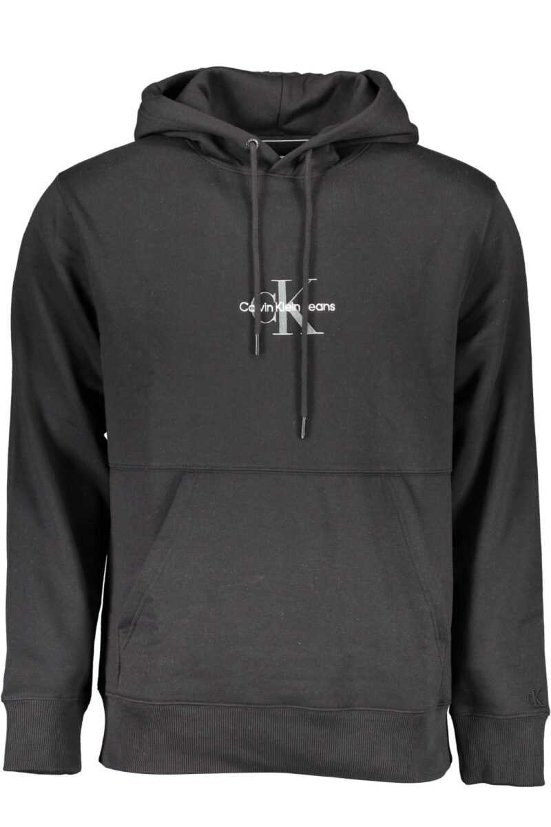 ČERNÁ PÁNSKÁ MIKINA BEZ ZIPU CALVIN KLEIN
