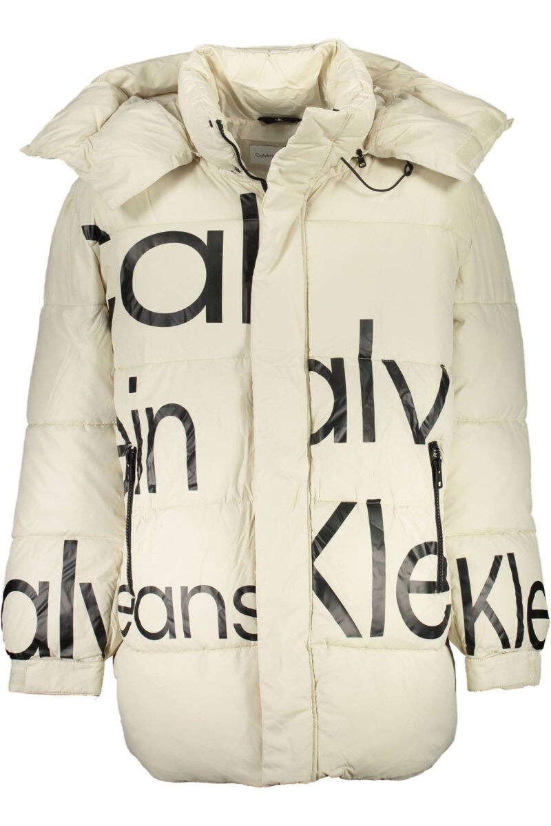 BÉŽOVÁ PÁNSKÁ BUNDA CALVIN KLEIN