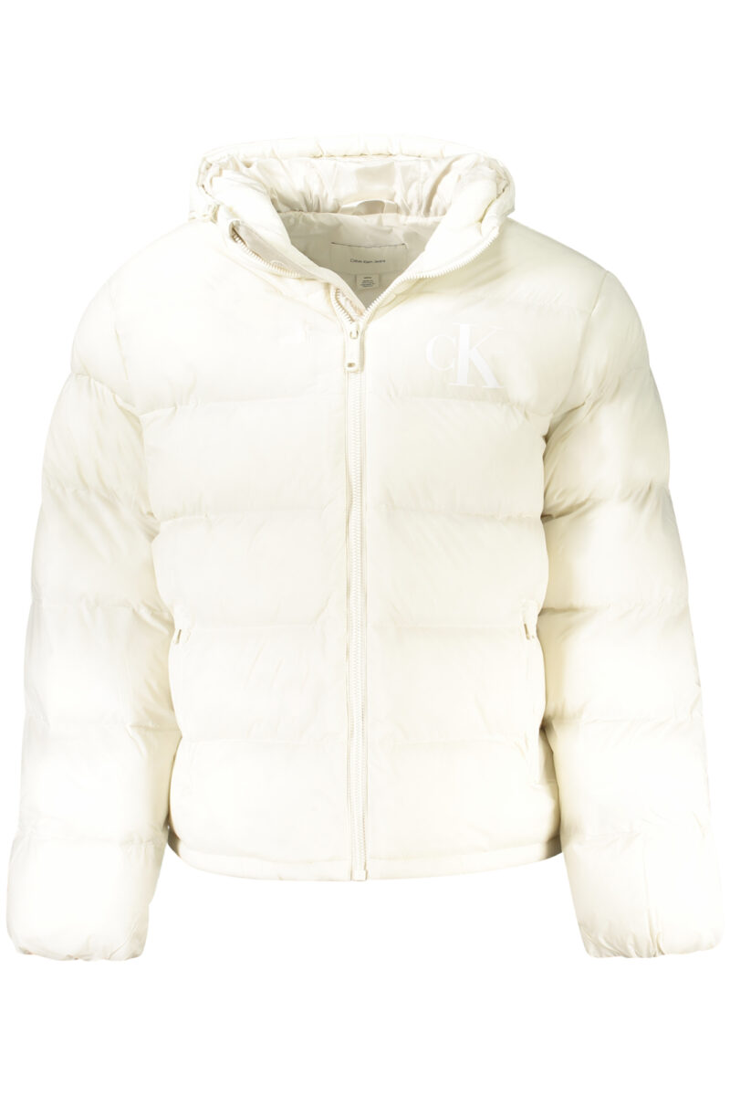BÍLÁ BUNDA PRO MUŽE CALVIN KLEIN