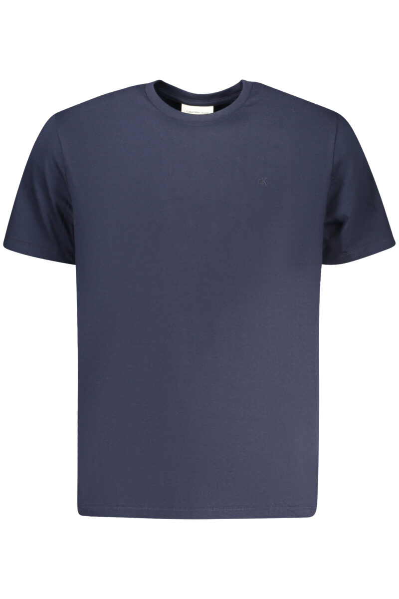 PÁNSKÉ TRIČKO S KRÁTKÝM RUKÁVEM CALVIN KLEIN MODRÉ