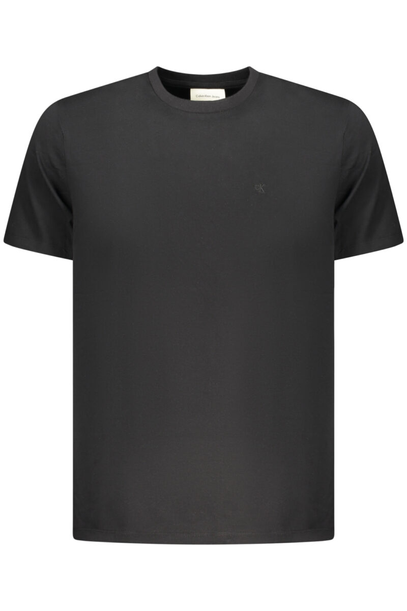 PÁNSKÉ TRIČKO S KRÁTKÝM RUKÁVEM CALVIN KLEIN ČERNÉ