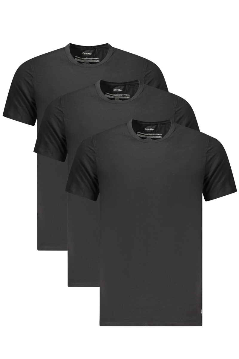 PÁNSKÉ TRIČKO S KRÁTKÝM RUKÁVEM CALVIN KLEIN ČERNÉ