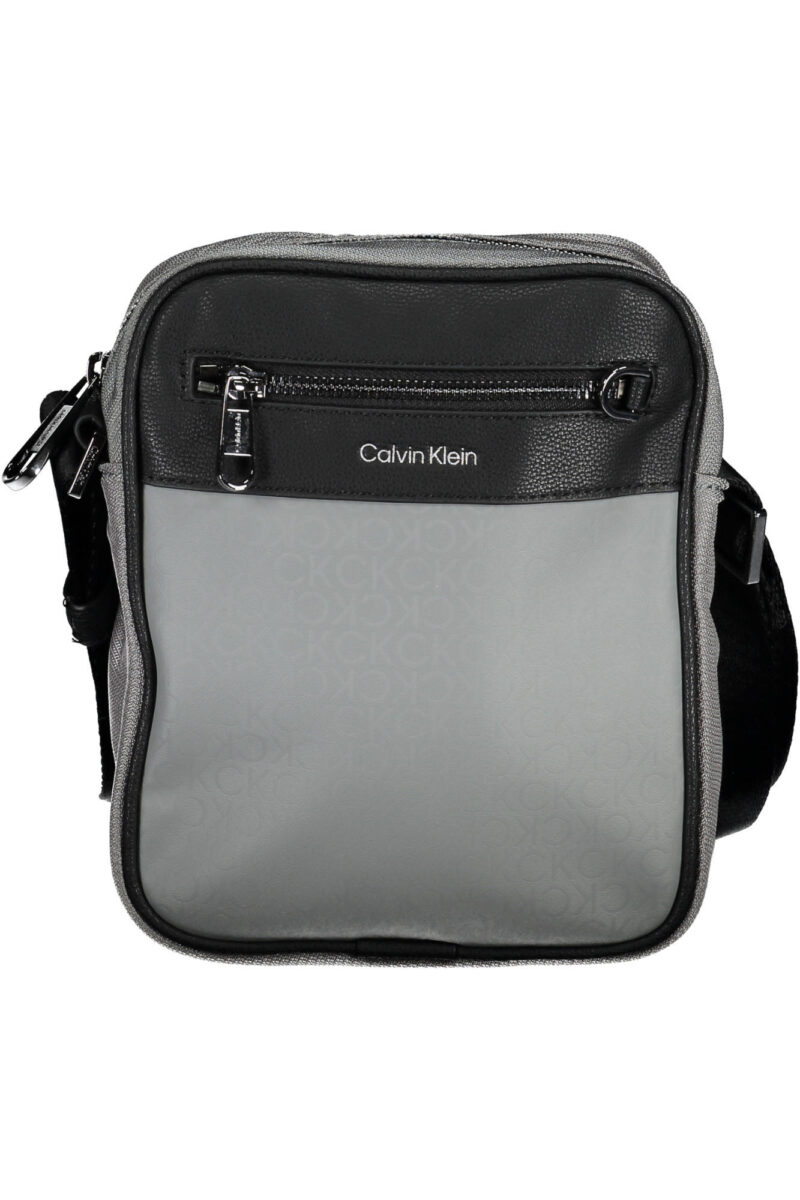 CALVIN KLEIN PÁNSKÁ ŠEDÁ RAMENNÍ TAŠKA