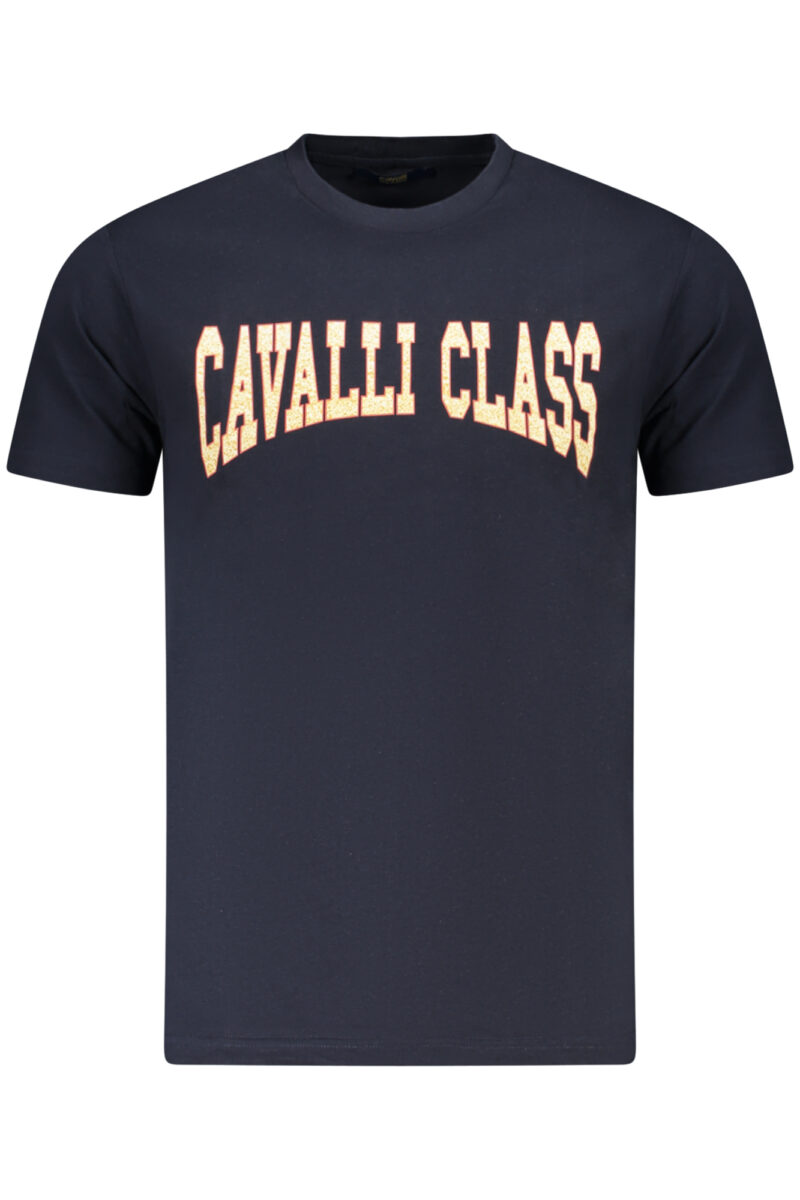 PÁNSKÉ TRIČKO CAVALLI CLASS S KRÁTKÝM RUKÁVEM MODRÉ