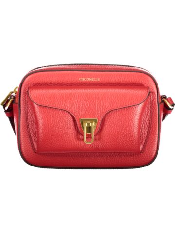 Coccinelle Damen Umhängetasche Rot