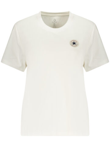 Converse Damen T-Shirt Kurzarm Weiß