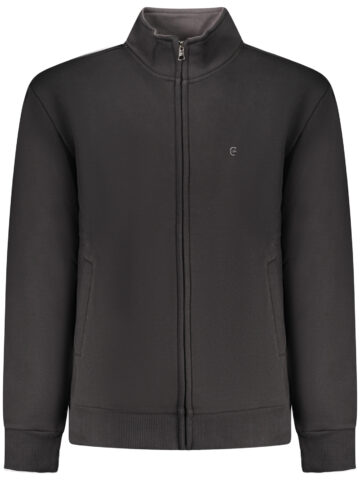 COVERI MOVING Herren Sweatshirt mit Reißverschluss Schwarz