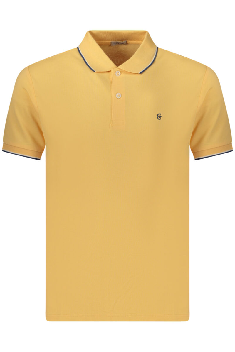 COVERI PÁNSKÁ KRÁTKÝ RUKÁV POLO KOŠILE ORANŽOVÁ