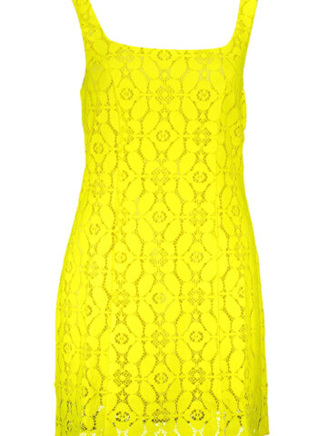 DESIGUAL Damen Kleid Gelb