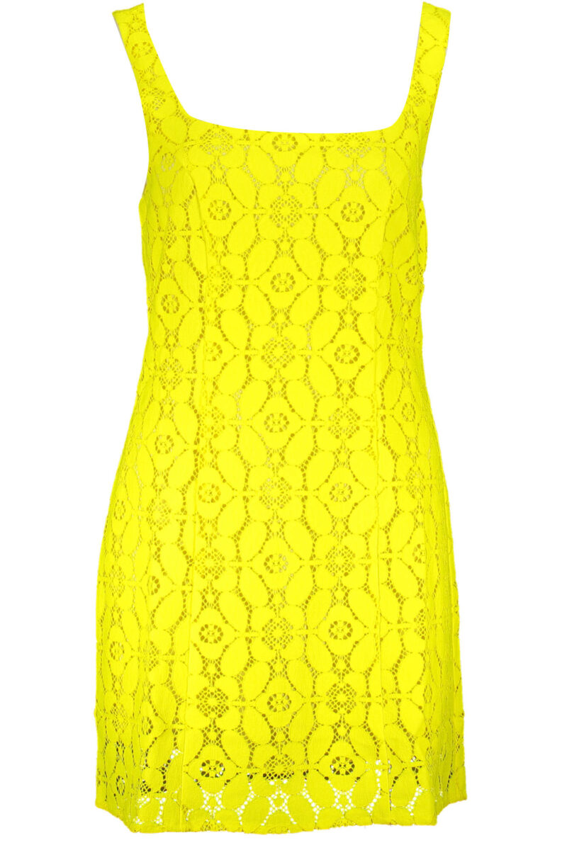 DESIGUAL Damen Kleid Gelb
