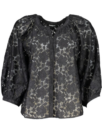 Damen Langarmshirt schwarz