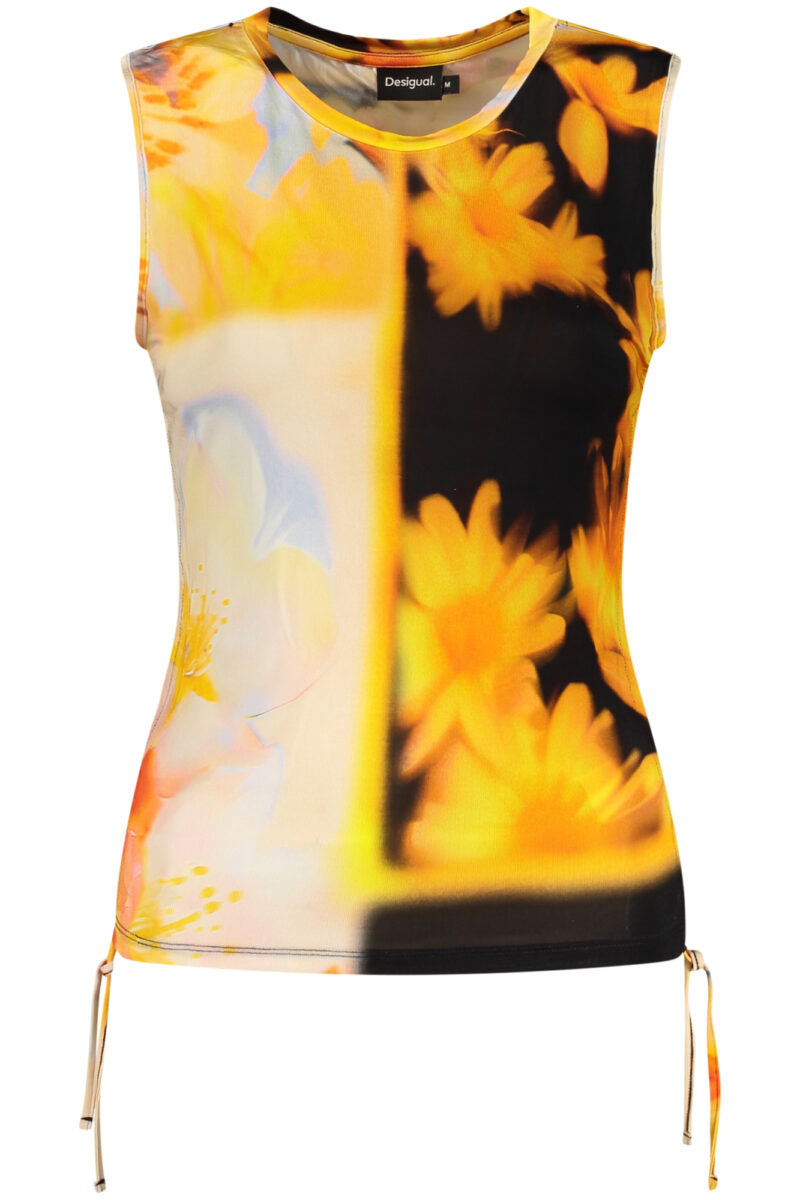 DESIGUAL ženský oranžový trikot