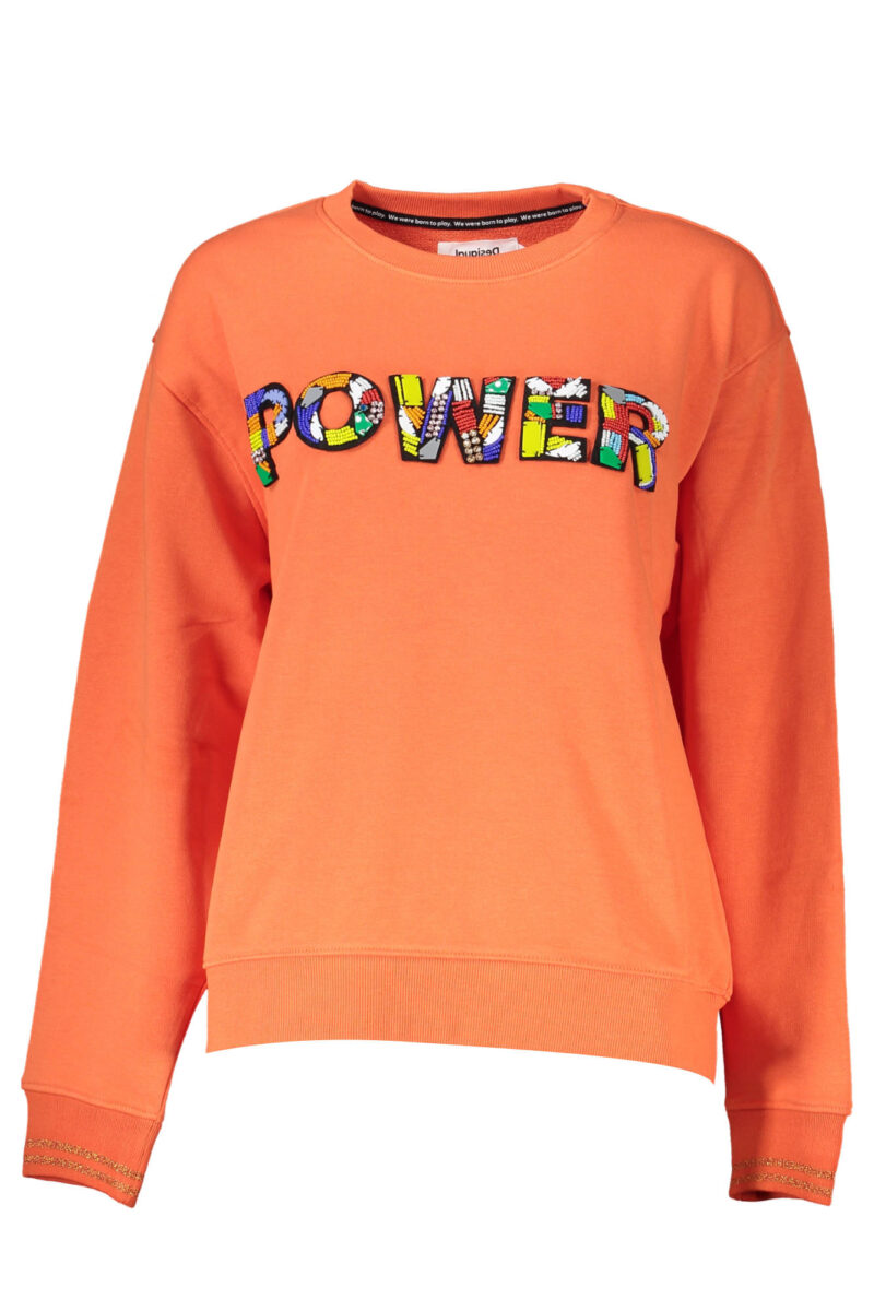 DESIGUAL Damen Sweatshirt Orange