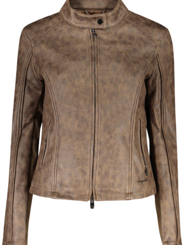 DESIGUAL Damen Jacke, Braun