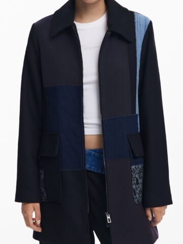 Desigual Damen Jacke Schwarz