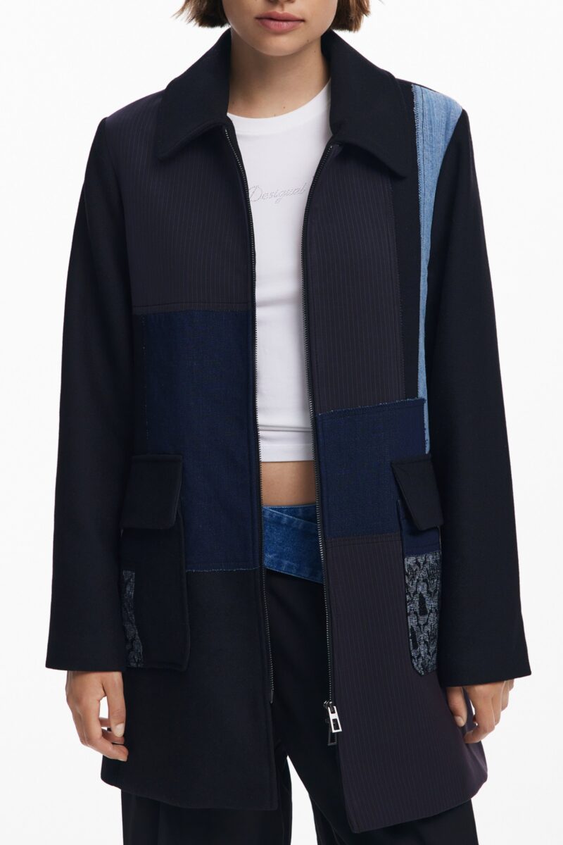 Desigual Damen Jacke Schwarz