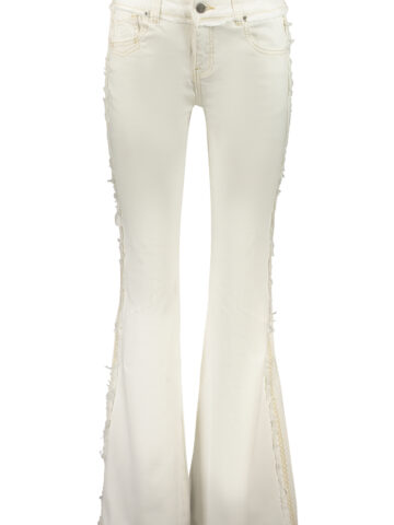 Desigual Damen Jeans Weiß