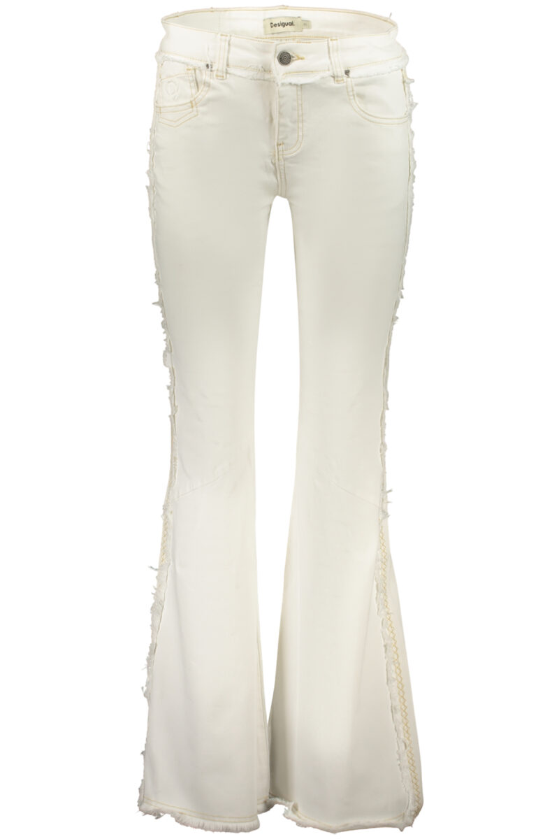 Desigual Damen Jeans Weiß