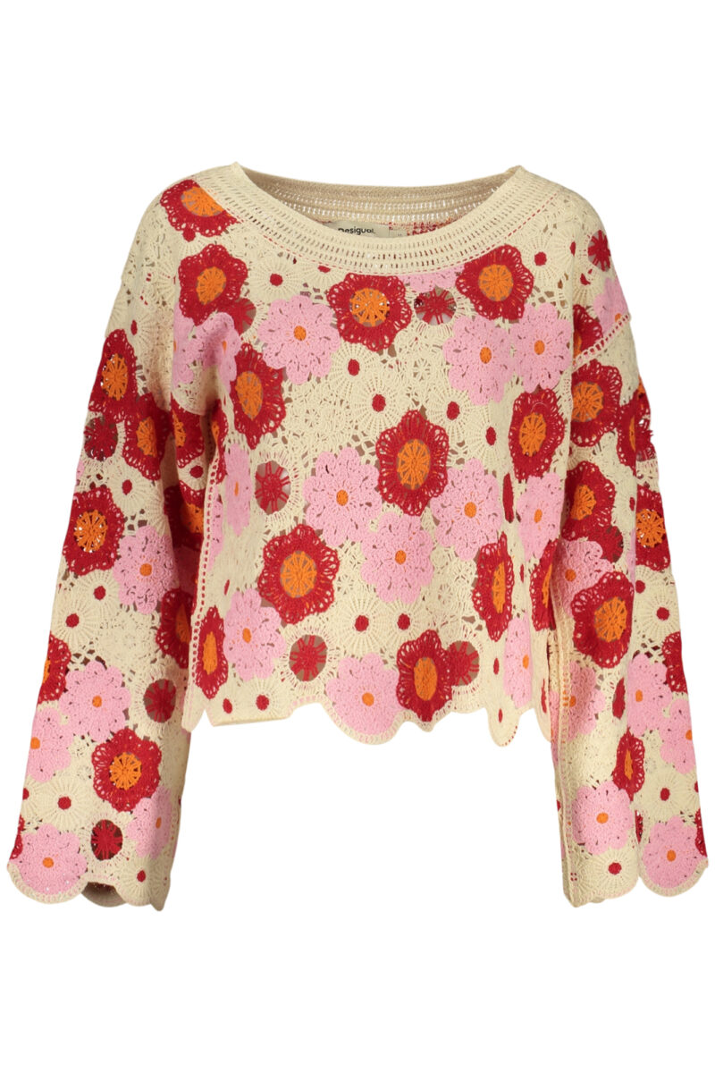 Desigual Damen Pullover Beige