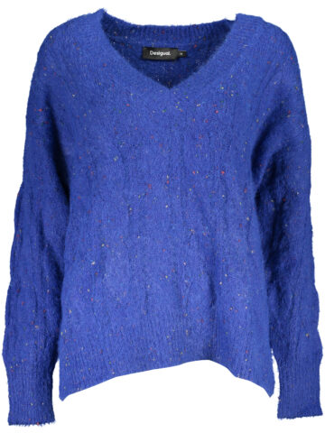 DESIGUAL Damen Pullover Blau
