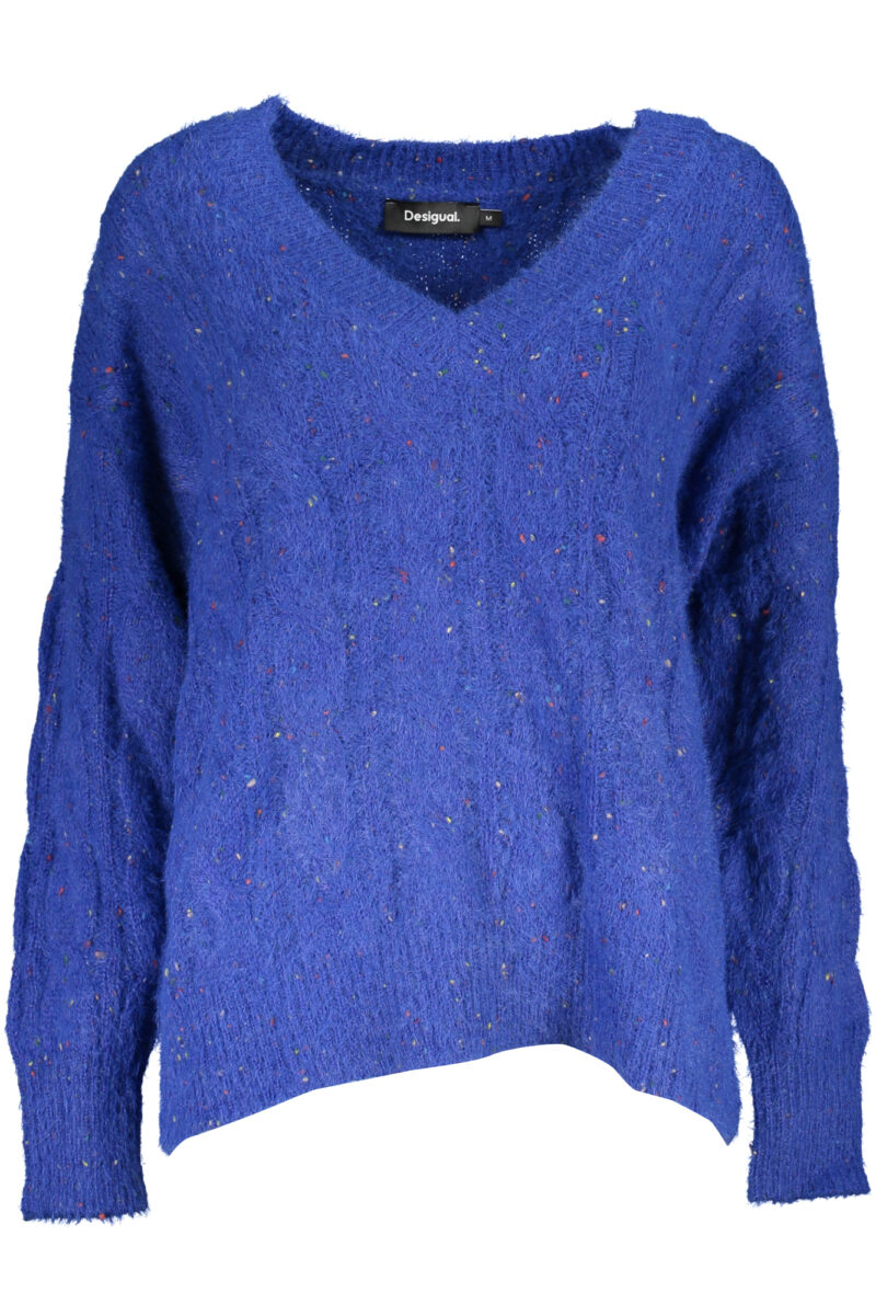 DESIGUAL Damen Pullover Blau