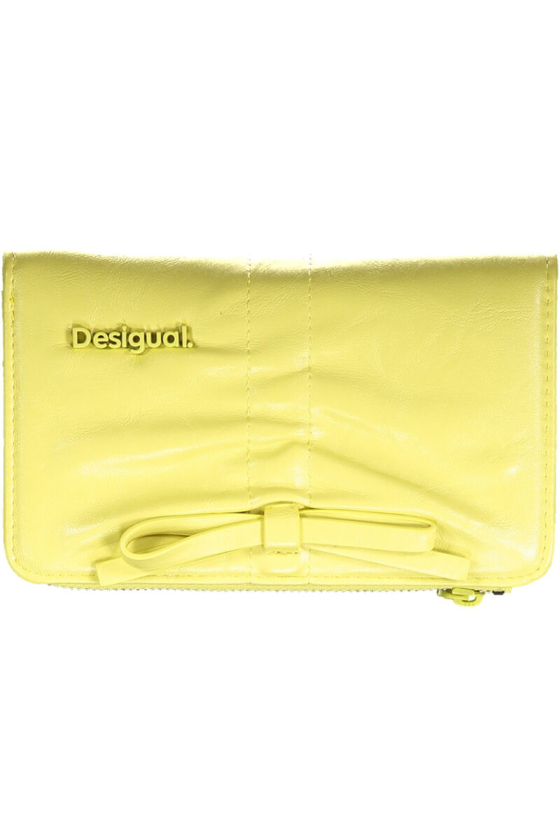 DESIGUAL DÁMSKÁ PENĚŽENKA ŽLUTÁ