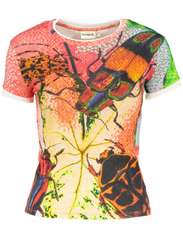 DESIGUAL T-Shirt Damen Rot