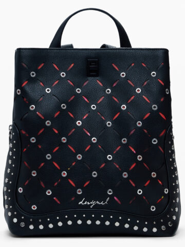 Desigual Damen Rucksack Schwarz