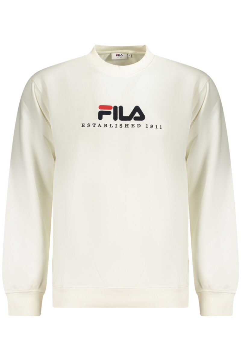 FILA PÁNSKÁ MIKINA BEZ ZIPU BÍLÁ