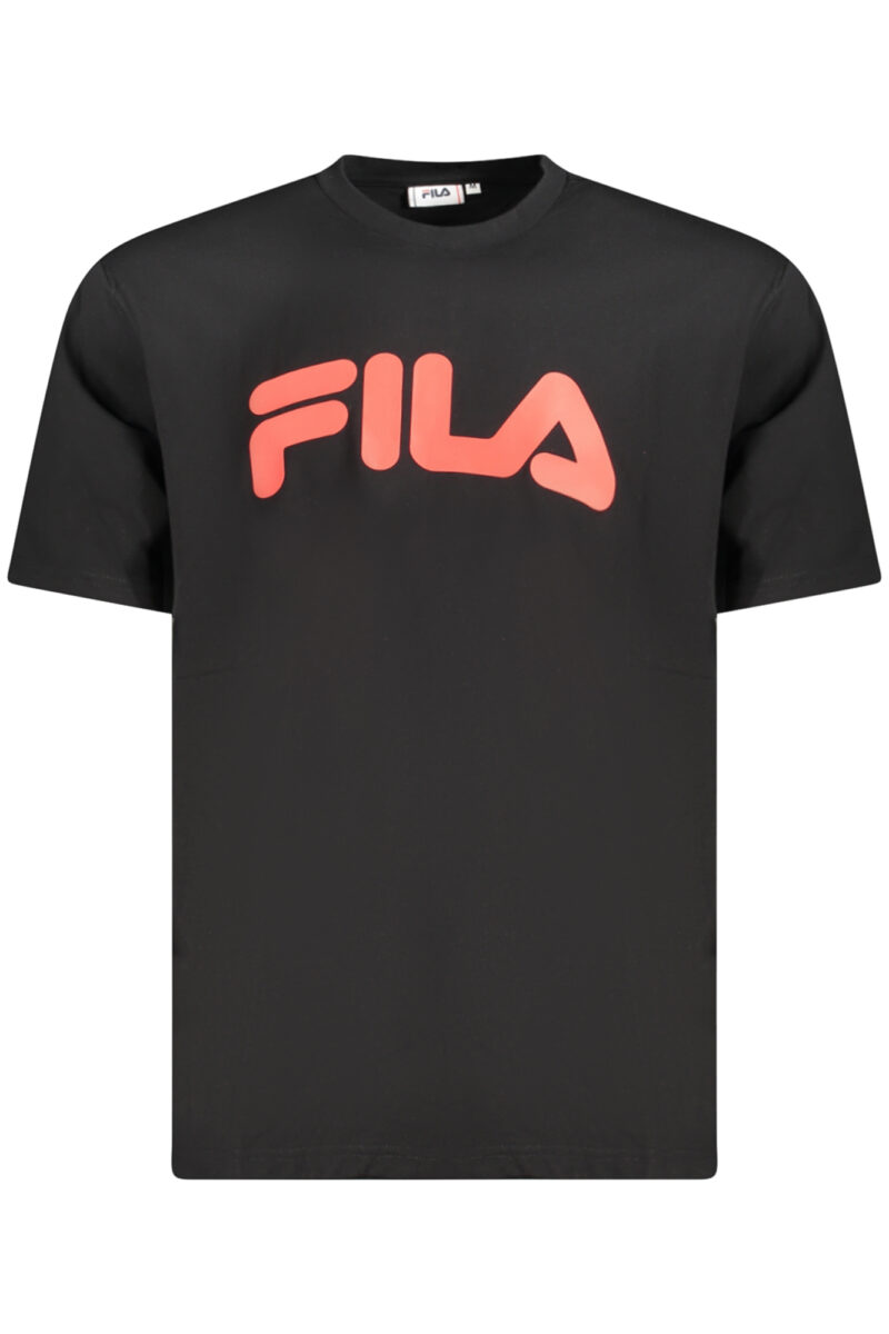 PÁNSKÉ TRIČKO S KRÁTKÝM RUKÁVEM FILA ČERNÉ