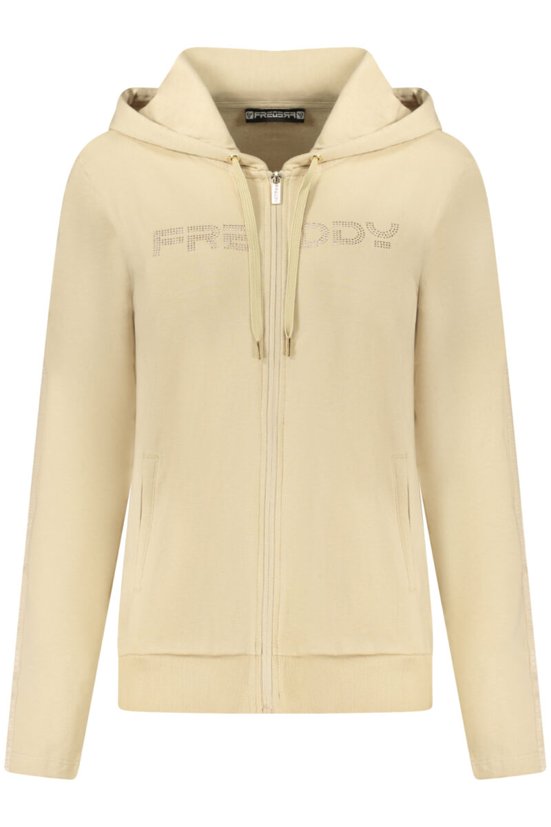 FREDDY Damen Zip-Hoodie Beige